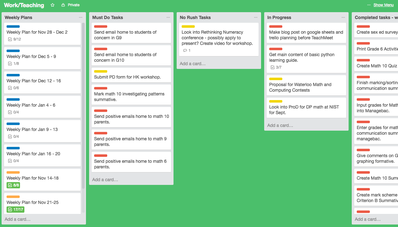 Trello To Do List Template